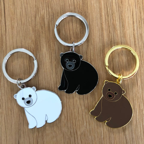 New - Bear Keychains