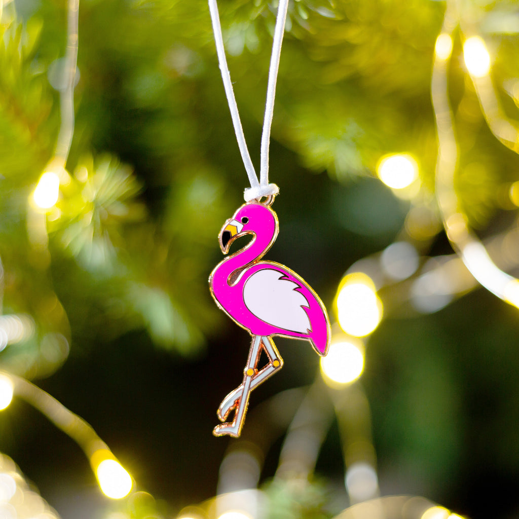 Buy Swarovski Crystal Pink Flamingo Charm Necklace Bird Nature Lover Pendant  Chain Jewelry Christmas 17th 18th 20th 30th 40th Birthday Gift New Online  in India - Etsy